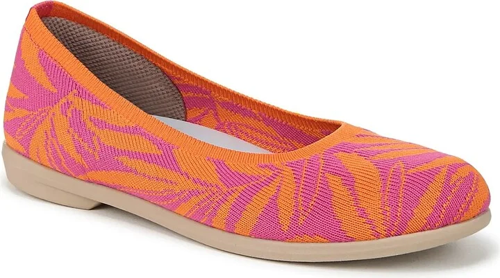 Pink/Orange Floral Print