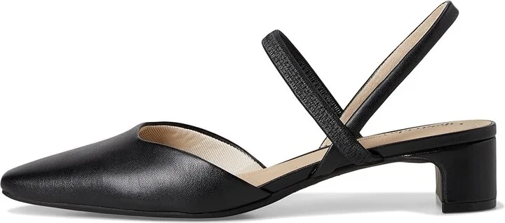 LifeStride Lainey Women's Sandals Black Faux Leather : 10 M (B), Leather/Rubber - Image 6