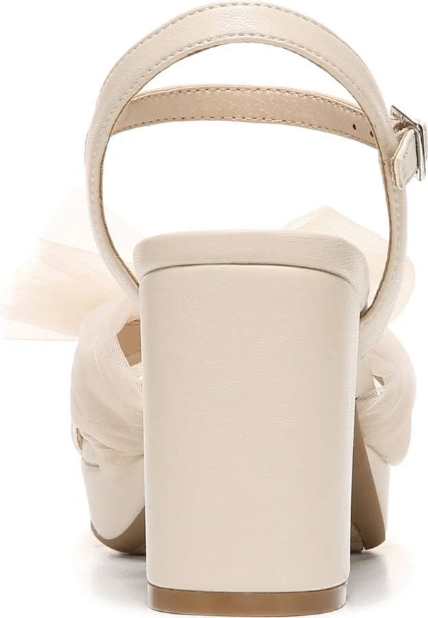 LifeStride Last Dance Dress Sandals - Blush Pink Faux Leateher/Fabric - Image 7
