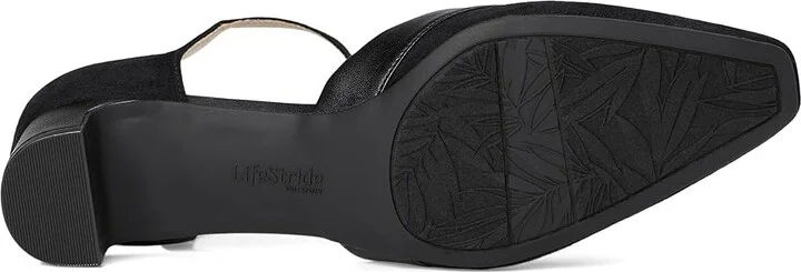 LifeStride Leighton Pump Shoes Women's Shoes Black : 7.5 W (C), Faux Leather - Image 3