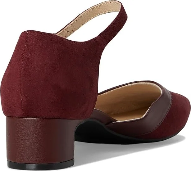 LifeStride Leighton Pump Shoes Women's Shoes California Wine : 7 W (C), Faux Leather - Image 4