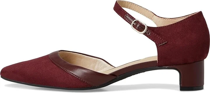 LifeStride Leighton Pump Shoes Women's Shoes California Wine : 7 W (C), Faux Leather - Image 6