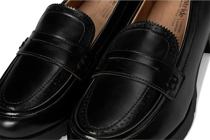 LifeStride London 3 Loafer/Moc Shoes Women's Flat Shoes Black : 8 W (C), Faux Leather - Image 7
