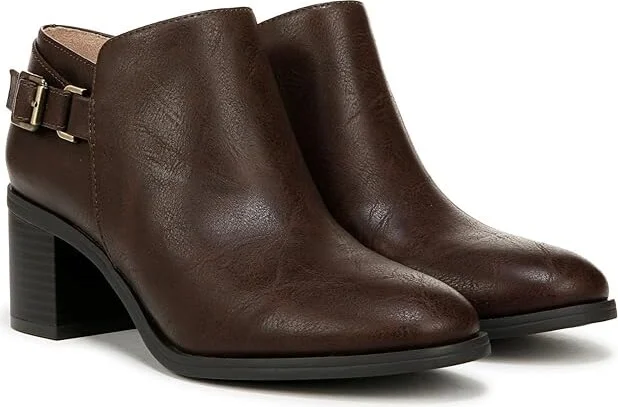 LifeStride Lorelai Women's Boots Dark Brown : 5 M (B), Leather