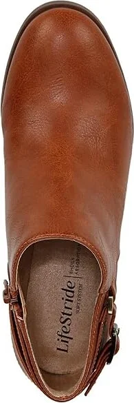 LifeStride Lorelai Women's Boots Tan : 8 W (C), Leather - Image 2
