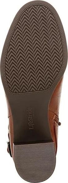 LifeStride Lorelai Women's Boots Tan : 8 W (C), Leather - Image 3