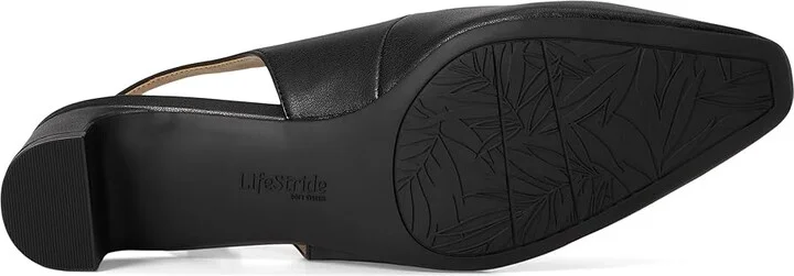 LifeStride Lorena Women's Sandals Black Faux Leather : 6.5 M (B) - Image 3