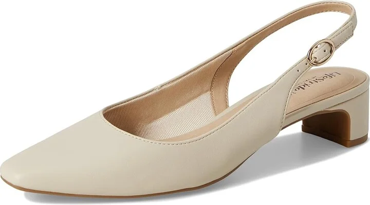 LifeStride Lorena Women's Sandals Pebble Taupe Faux Leather : 8.5 M (B) - Image 5