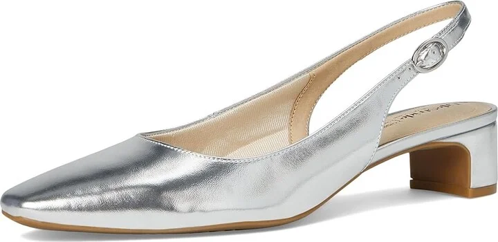 LifeStride Lorena Women's Sandals Silver Faux Leather : 8 M (B) - Image 5