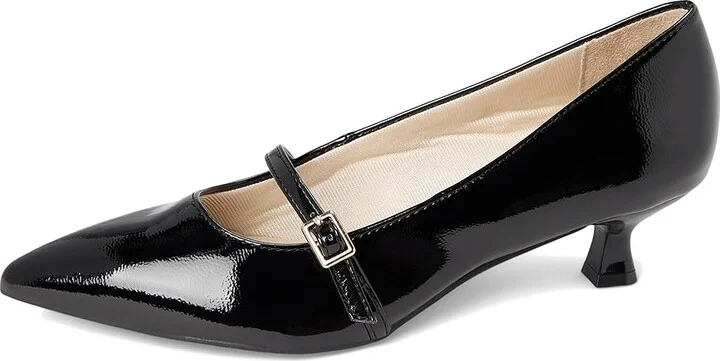 LifeStride Madelyn High Women's Heels Black Patent : 8.5 W (C), Faux Leather - Image 5
