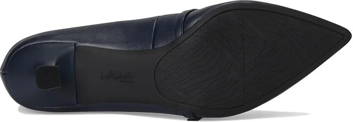 LifeStride Madelyn High Women's Heels Lux Navy : 7 W (C), Faux Leather - Image 3