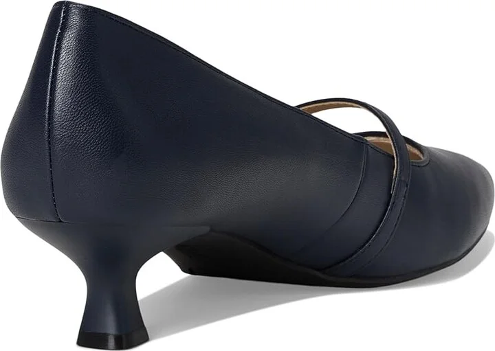 LifeStride Madelyn High Women's Heels Lux Navy : 7 W (C), Faux Leather - Image 4