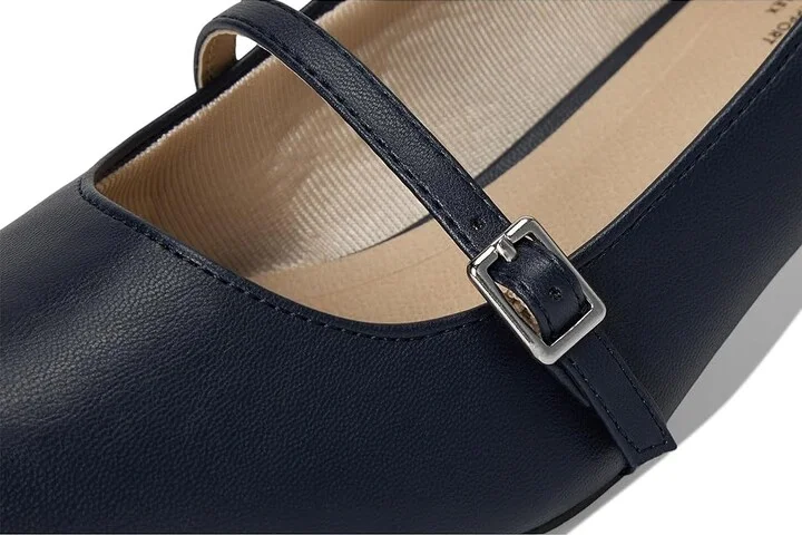 LifeStride Madelyn High Women's Heels Lux Navy : 7 W (C), Faux Leather - Image 7