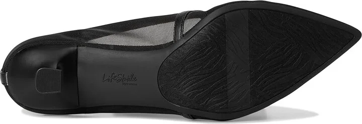 LifeStride Madelyn Mary Jane Shoes Women's Shoes Black Mesh : 5 M (B), Synthetic - Image 3