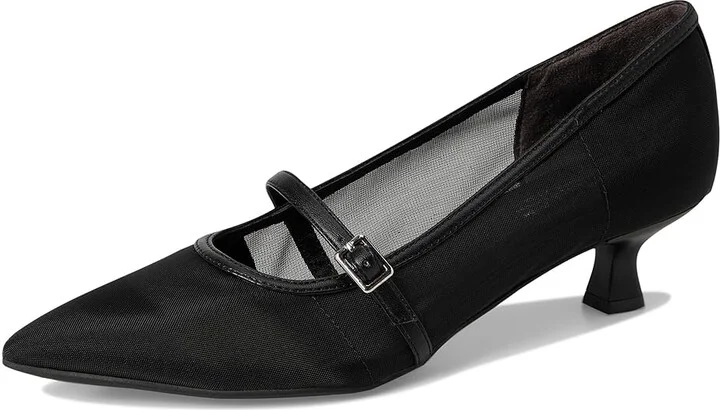 LifeStride Madelyn Mary Jane Shoes Women's Shoes Black Mesh : 5 M (B), Synthetic - Image 5