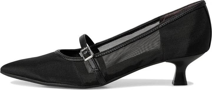 LifeStride Madelyn Mary Jane Shoes Women's Shoes Black Mesh : 5 M (B), Synthetic - Image 6