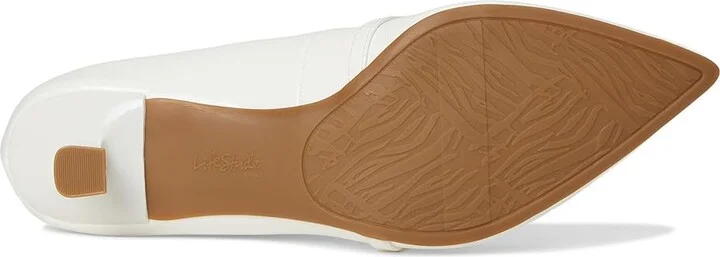 LifeStride Madelyn Mary Jane Shoes Women's Shoes White Patent : 9 W (C), Synthetic - Image 3