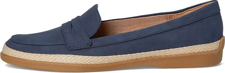 LifeStride Malta 2 Women's Dress Flat Shoes Lux Navy : 9 W (C), Leather/Textile - Image 6