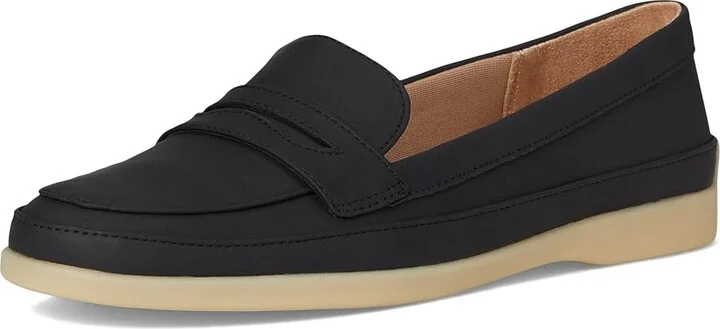 LifeStride Malta Loafer/Moc Women's Flat Shoes Black : 6 W (C), Leather/Textile - Image 5