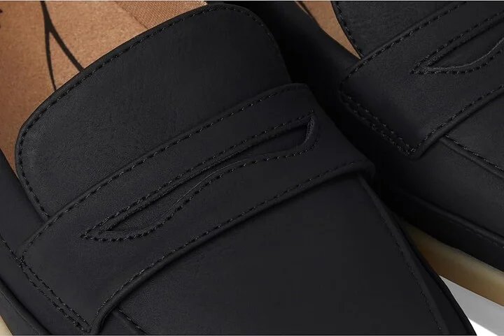 LifeStride Malta Loafer/Moc Women's Flat Shoes Black : 6 W (C), Leather/Textile - Image 7