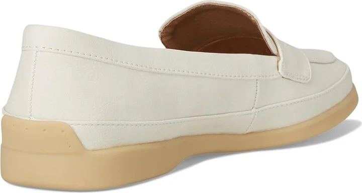 LifeStride Malta Women's Flat Shoes Cloud White Faux Leather : 6.5 M (B), Leather/Textile - Image 4