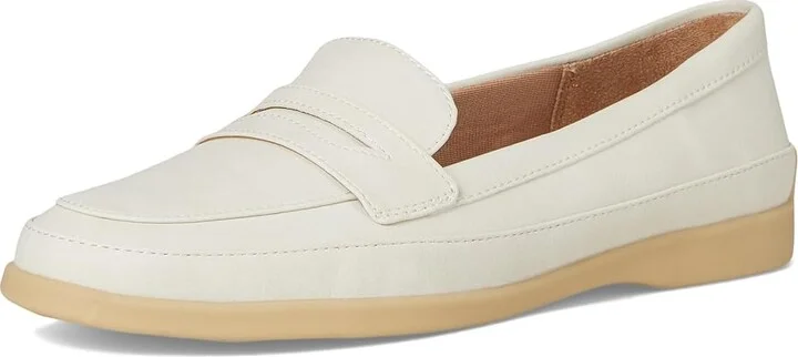 LifeStride Malta Women's Flat Shoes Cloud White Faux Leather : 6.5 M (B), Leather/Textile - Image 5