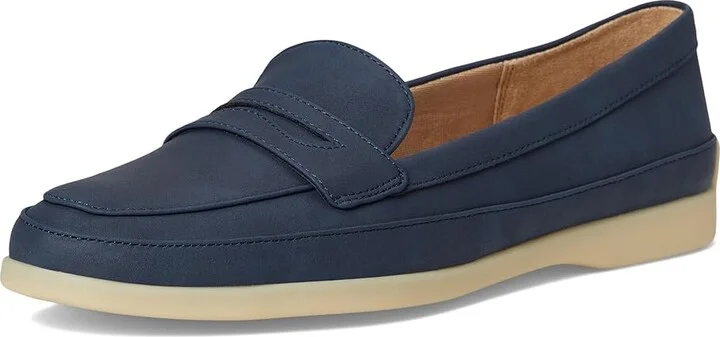 LifeStride Malta Women's Flat Shoes Lux Navy : 7 W (C), Leather/Textile - Image 5