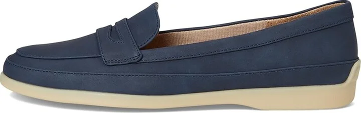 LifeStride Malta Women's Flat Shoes Lux Navy : 7 W (C), Leather/Textile - Image 6