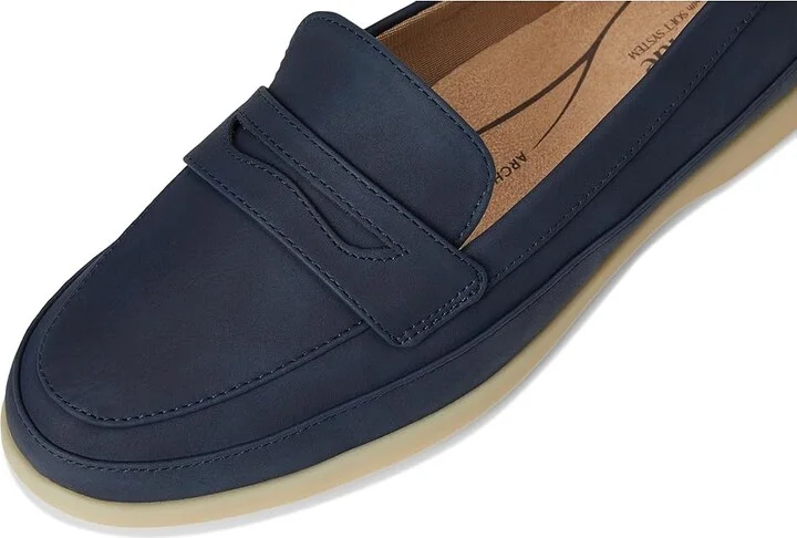 LifeStride Malta Women's Flat Shoes Lux Navy : 7 W (C), Leather/Textile - Image 7