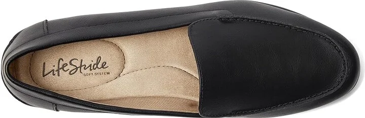 LifeStride Margot Women's Slip-on Dress Shoes Black : 9.5 W (C), Synthetic - Image 3