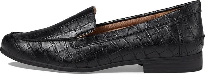 LifeStride Margot Women's Slip-on Dress Shoes Black Croc Synthetic : 9.5 M (B) - Image 6