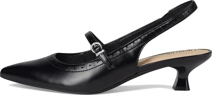 LifeStride Marilyn Slingback Shoes Women's Shoes Black : 10 M (B), Faux Leather - Image 6