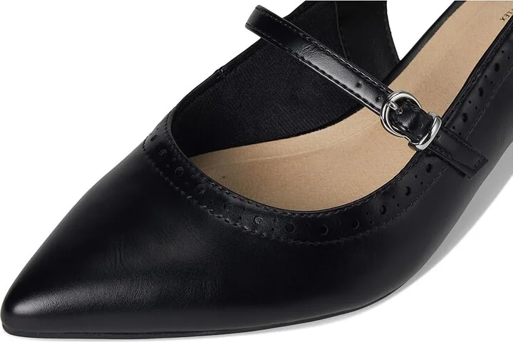 LifeStride Marilyn Slingback Shoes Women's Shoes Black : 10 M (B), Faux Leather - Image 7
