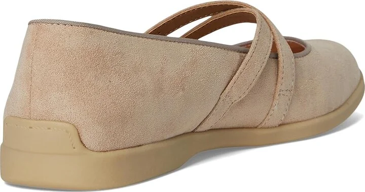 LifeStride Marnie Mary Jane Shoes Women's Flat Shoes Dover Tan : 8 M (B), Synthetic - Image 4