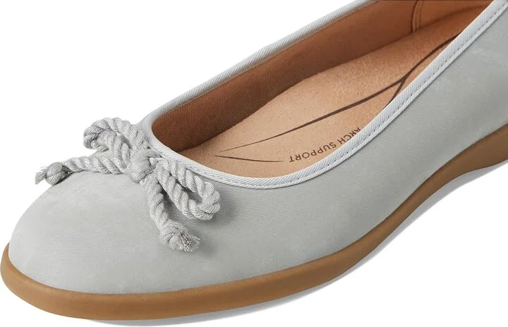 LifeStride Maura Women's Dress Flat Shoes Grey : 11 M (B), Faux Leather - Image 7