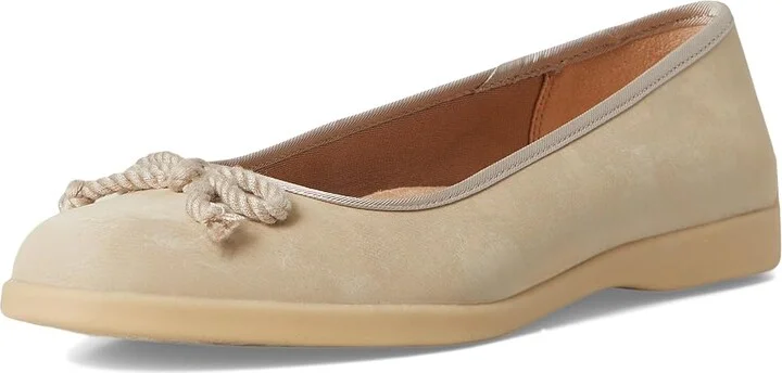 LifeStride Maura Women's Dress Flat Shoes Taupe : 5 M (B), Faux Leather - Image 5