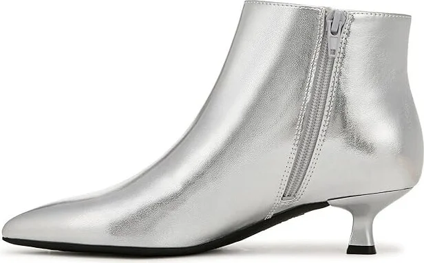 LifeStride Maya Women's Boots Silver : 6 W (C), Leather - Image 5