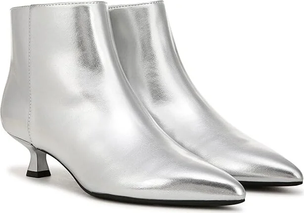 LifeStride Maya Women's Boots Silver : 6 W (C), Leather