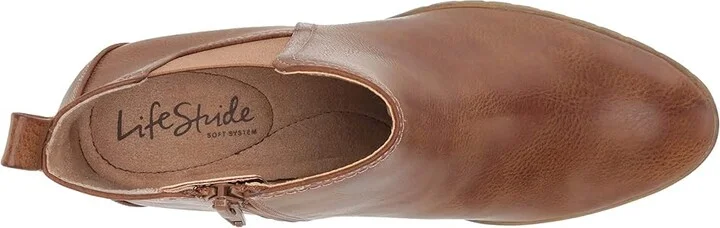 LifeStride Mesa Women's Flat Shoes Whiskey : 9.5 M (B), Textile - Image 2