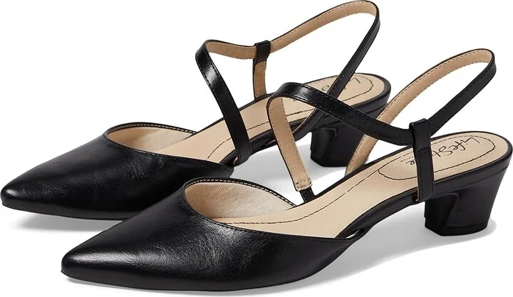 LifeStride Minimalist Women's Shoes Black : 9.5 W (C), Synthetic