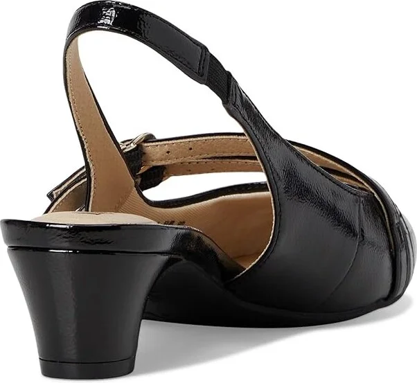 LifeStride Monique High Women's Heels Black : 6 M (B), Leather - Image 4