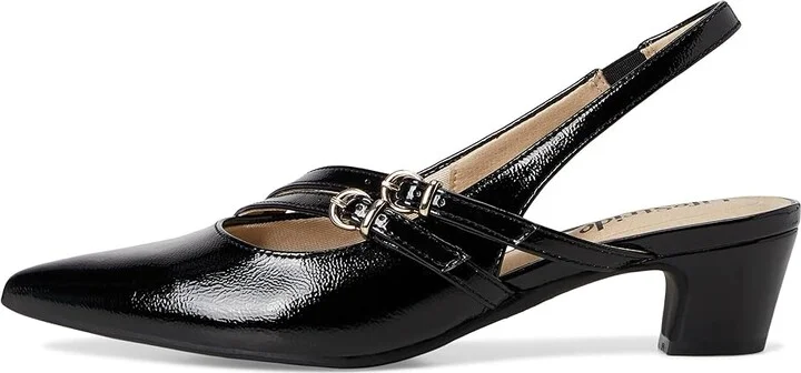 LifeStride Monique High Women's Heels Black : 6 M (B), Leather - Image 6