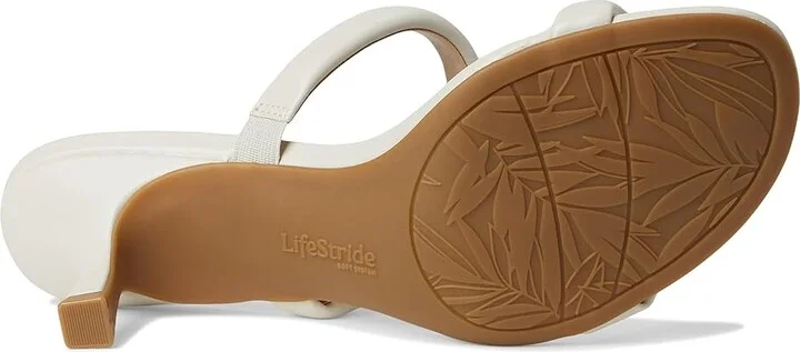 LifeStride Nalani Women's Sandals Bone : 9.5 W (C), Faux Leather - Image 3