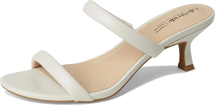 LifeStride Nalani Women's Sandals Bone : 9.5 W (C), Faux Leather - Image 5