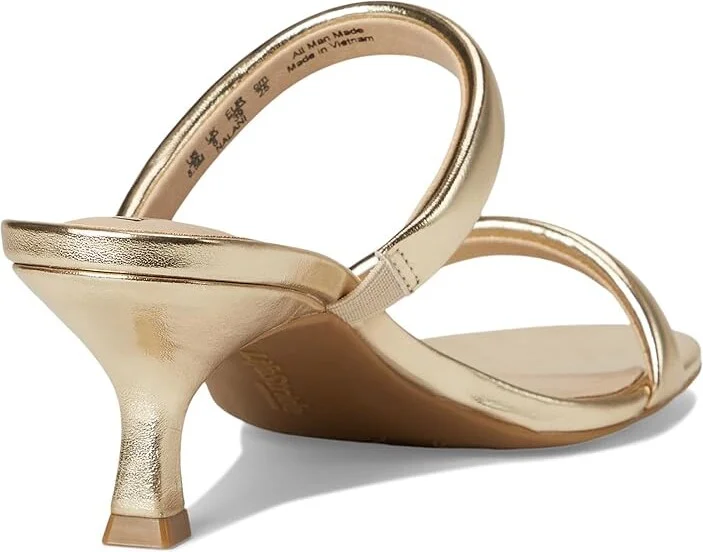 LifeStride Nalani Women's Sandals Platino Gold Metallic : 7 M (B), Faux Leather - Image 4