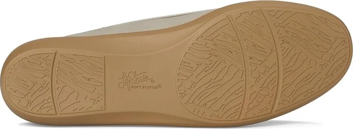 LifeStride Nautical Women's Flat Shoes Light Grey Faux Leather : 7.5 M (B), EVA/Leather/Rubber - Image 3