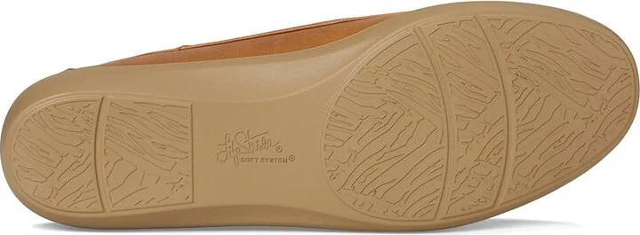 LifeStride Nautical Women's Flat Shoes Tan Faux Leather : 7 M (B), EVA/Leather/Rubber - Image 3