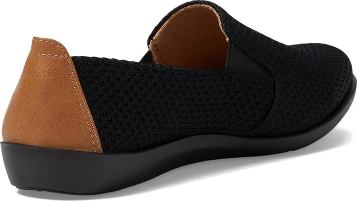 LifeStride Next Level Women's Shoes Black/Black : 9.5 W (C), Textile - Image 4