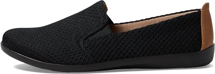 LifeStride Next Level Women's Shoes Black/Black : 9.5 W (C), Textile - Image 6