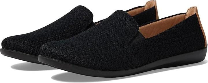 LifeStride Next Level Women's Shoes Black/Black : 9.5 W (C), Textile